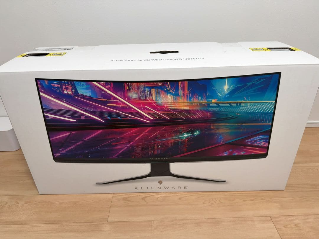 DELL Alienware AW3821DW WQHD+ 曲面ディスプレイ