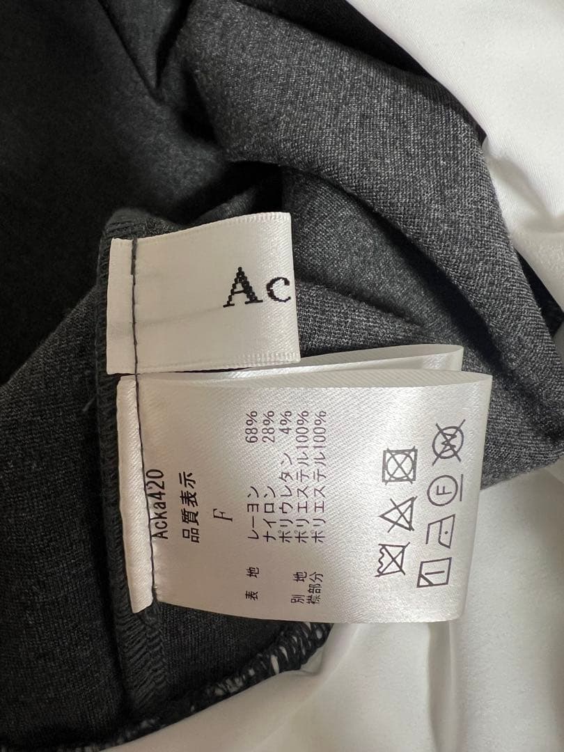 トップス acka shirt docking sweat