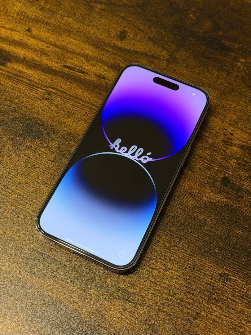 【美品】Apple iPhone 14 Pro 128GB SIMフリー