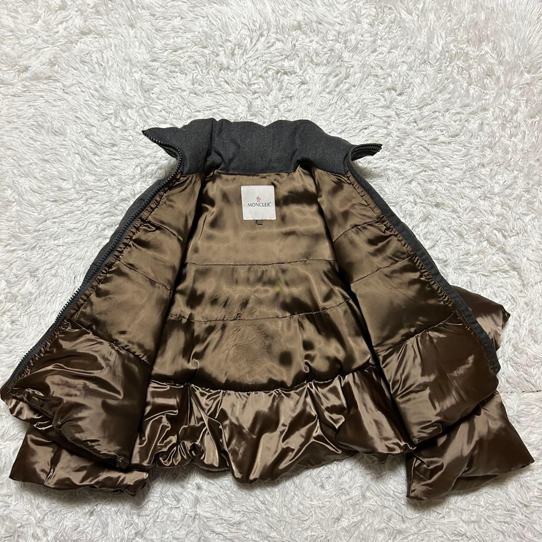 【美品】モンクレール×サカイ Sacai コラボ ワッペン ダウンジャケット