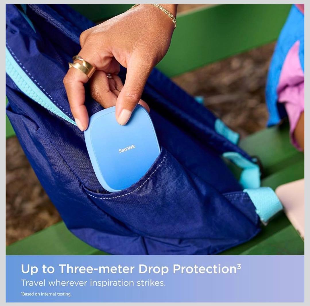 外付けハードディスク・ドライブ SanDisk Creator Phone SSD 1TB storage