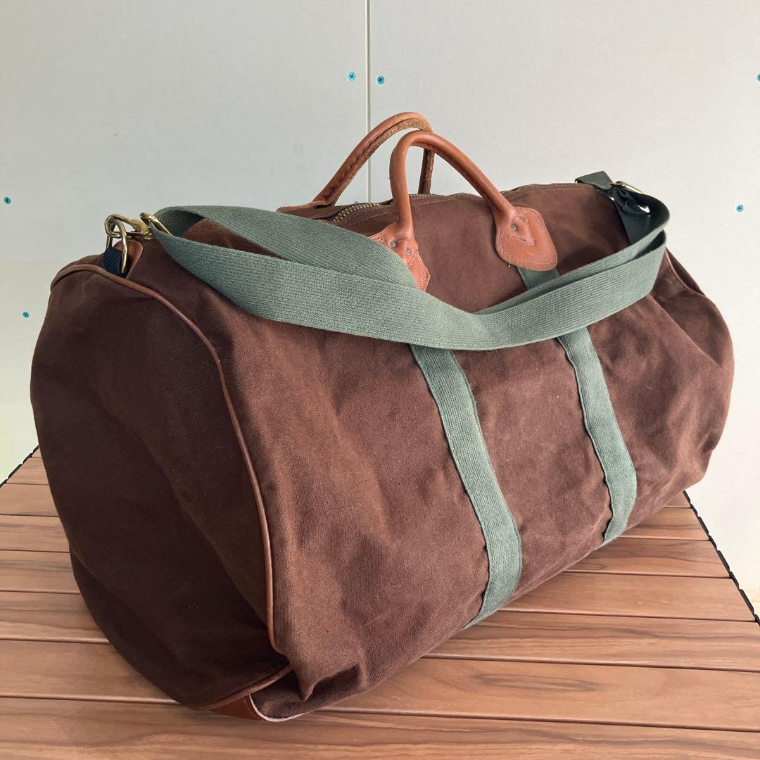 1980年代ビンテージ エルエルビーン レザーハンドル ボストンバッグ