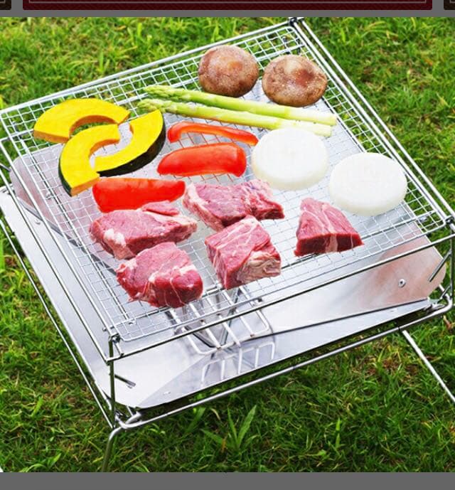 ビーワーススタイル UC-207 燕三条製 ステンレス 焚き火台 グリルS