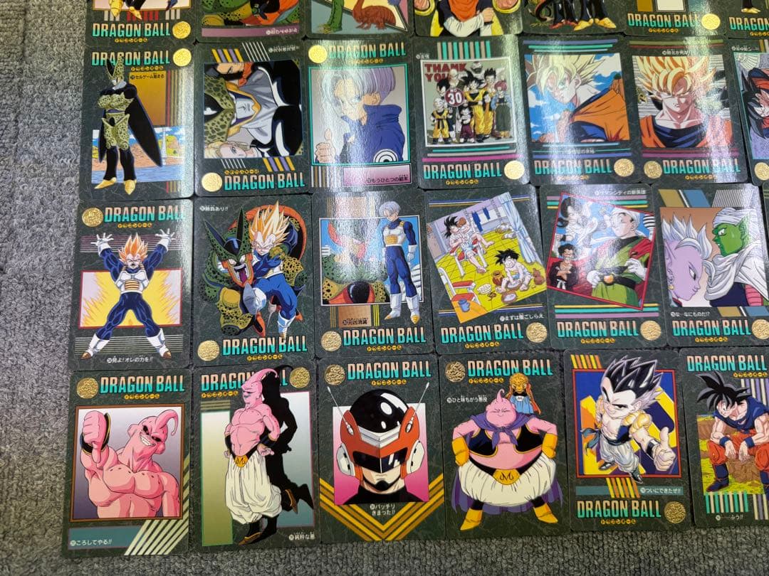 ドラゴンボール　カードダス　ビジュアルアドベンチャー　1995 35枚 被りなし