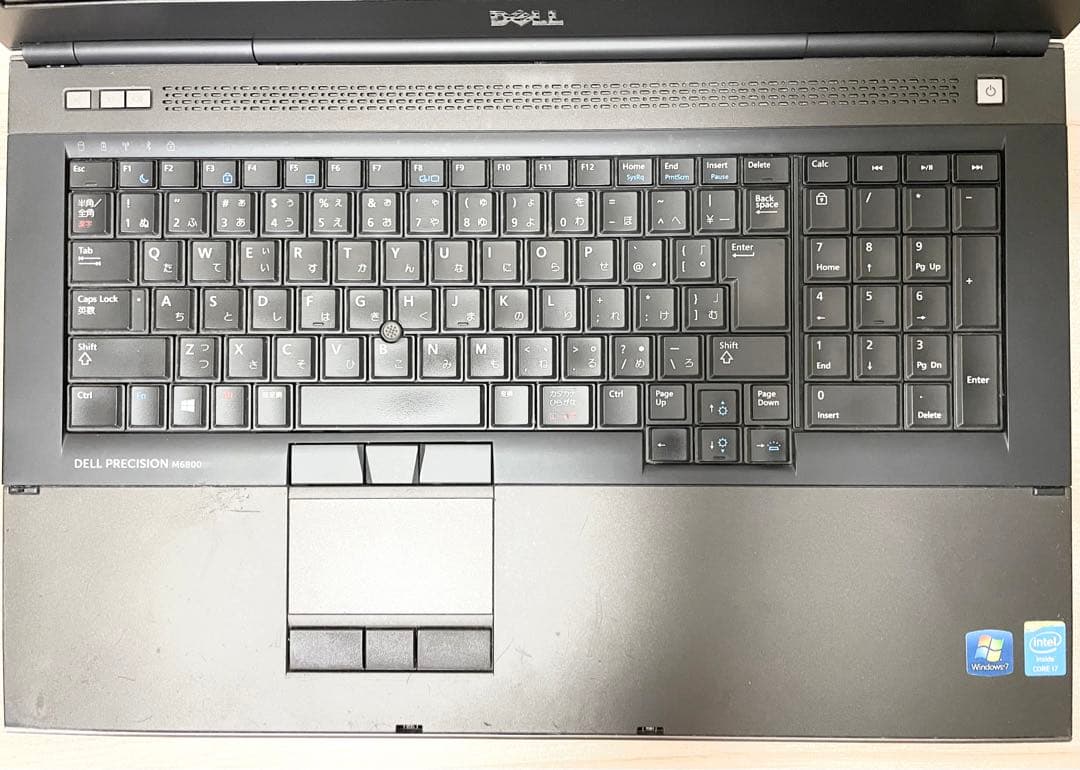DELL M6800 i7 Ram 16GB 17.3インチ