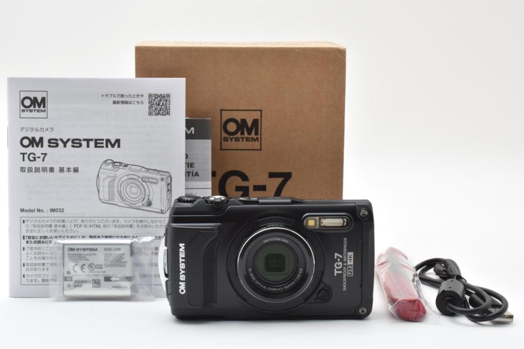 【新品】オーエムシステム OM SYSTEM TG-7 コンパクトデジタルカメラ