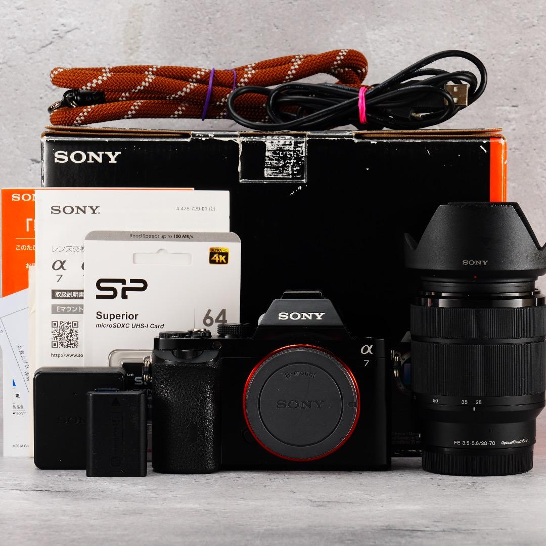 世界初フルサイズミラーレス SONY α7 ILCE-7K 完全セット