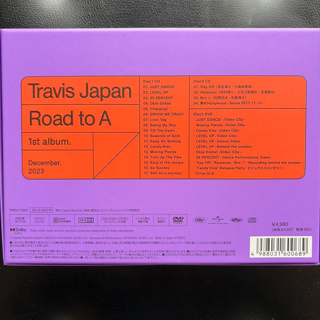 Travis Japan Road to A FC盤