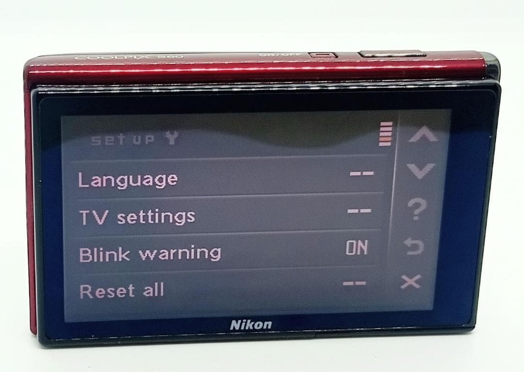 Nikon COOLPIX S60 赤 デジタルカメラ 充電器付き