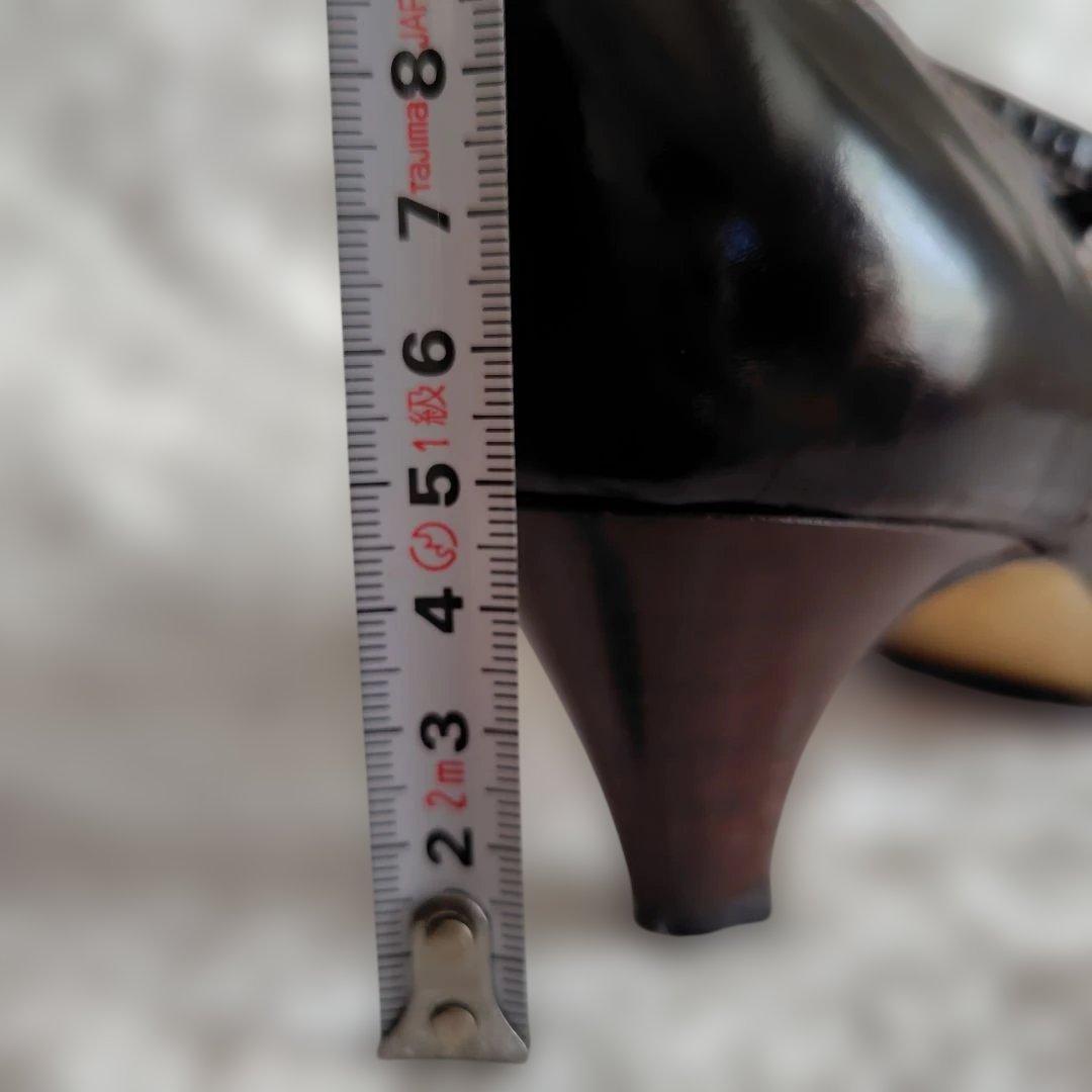 ✨PELLICO 黒 Tストラップ 中ヒールパンプス　写真追加