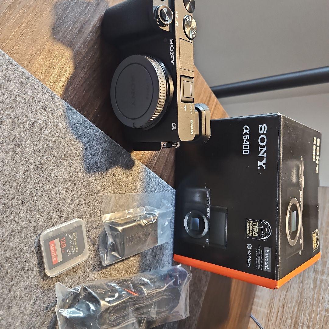 Sony ‪α‬6400 ミラーレス一眼カメラ 【充電器/説明書なし】