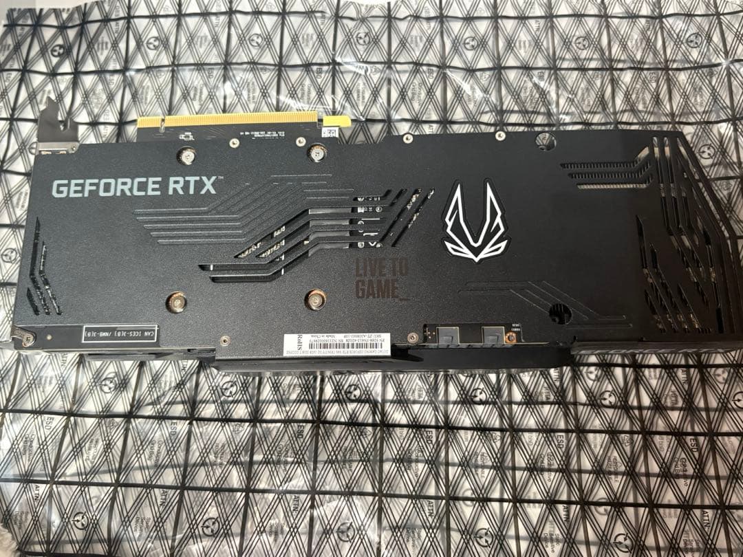 NVIDIA ZOTAC RTX3080 10GB 非LHR