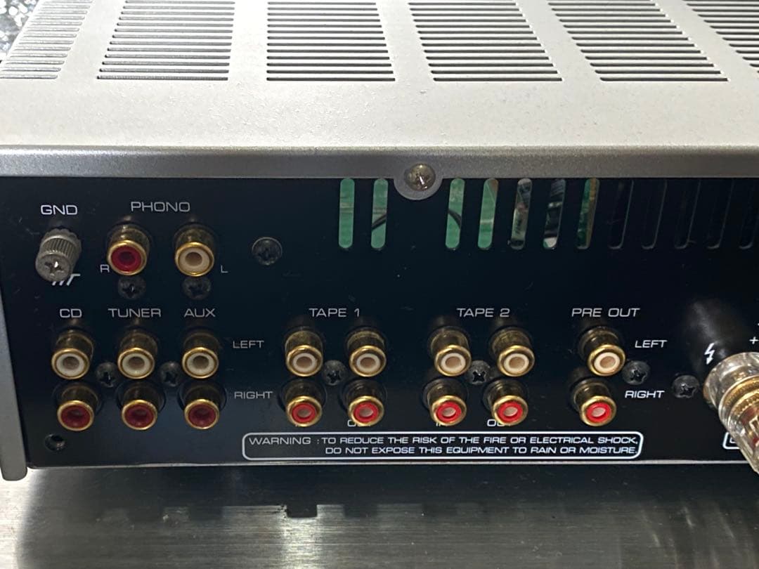 ROTEL RA-1520 プリメインアンプ　電源ケーブル　 リモコン