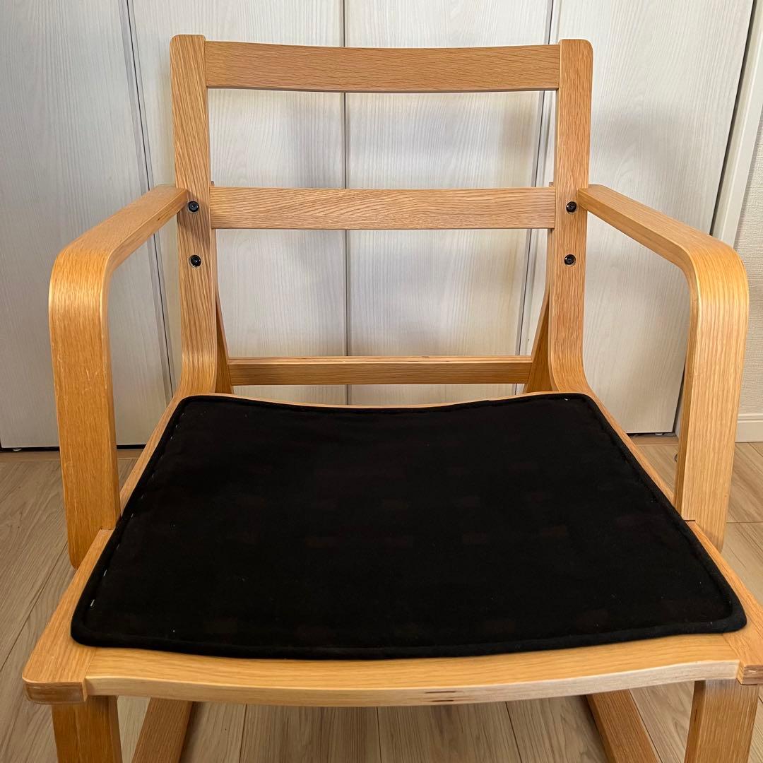 MUJI リビングでもダイニングでもつかえるソファチェア