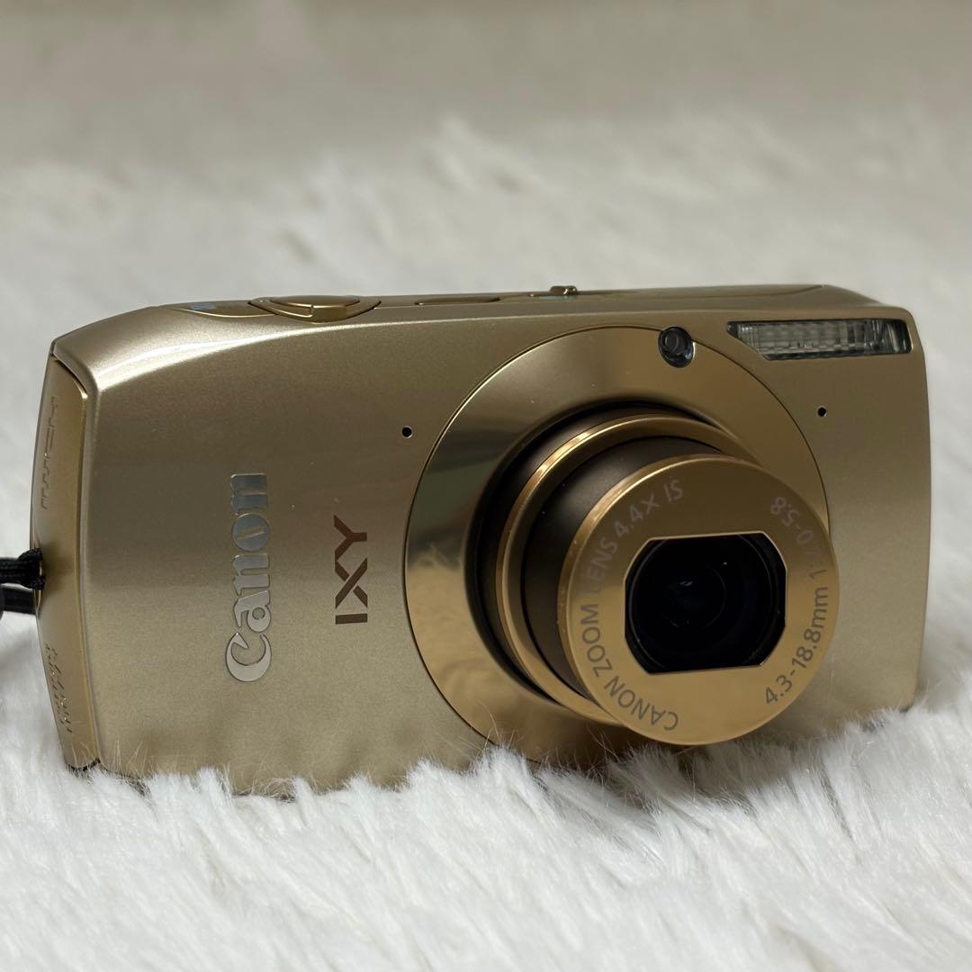 Canon カメラ　IXY 32S PC1682 ゴールド コンデジ　動作品