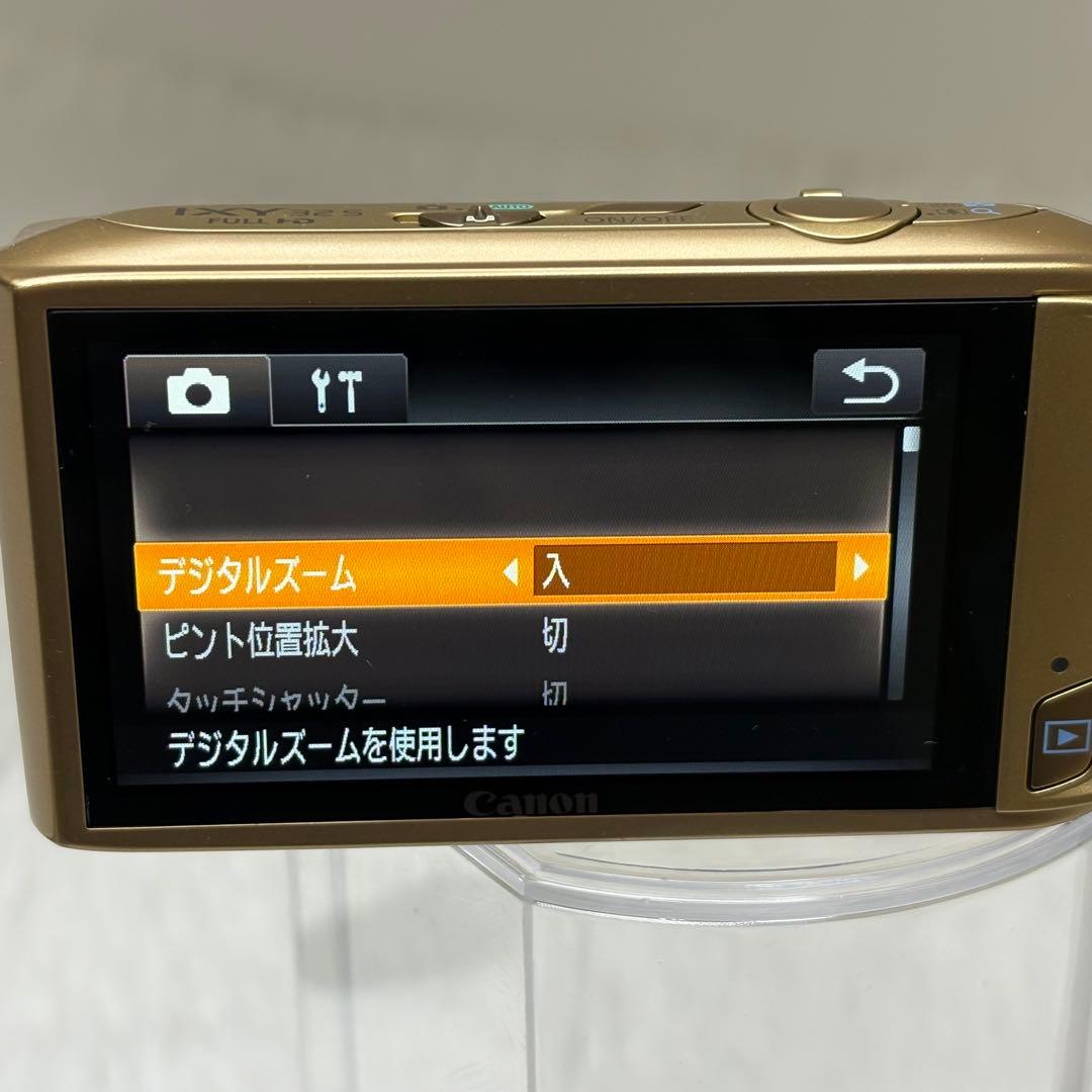 Canon カメラ　IXY 32S PC1682 ゴールド コンデジ　動作品