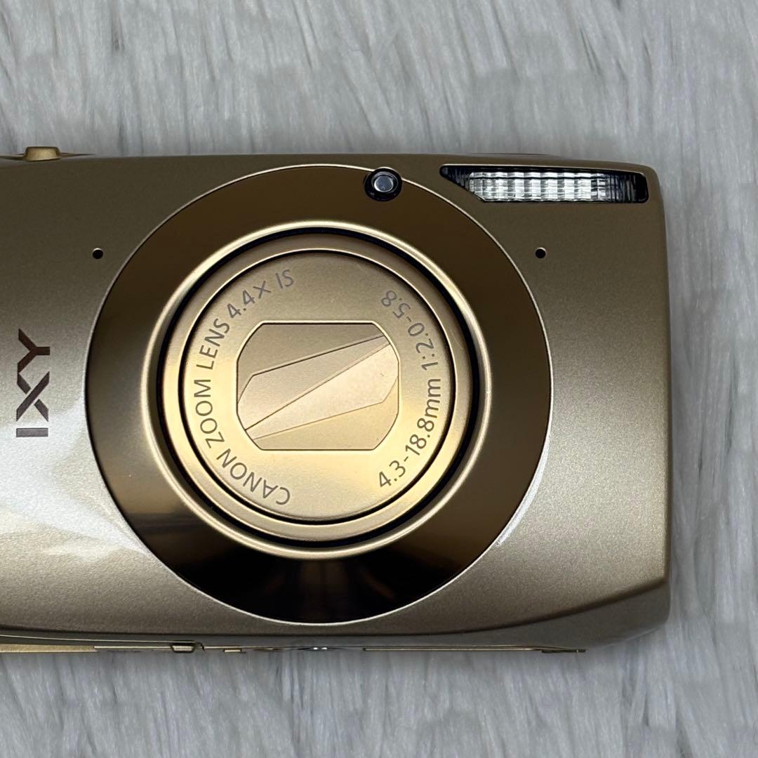 Canon カメラ　IXY 32S PC1682 ゴールド コンデジ　動作品