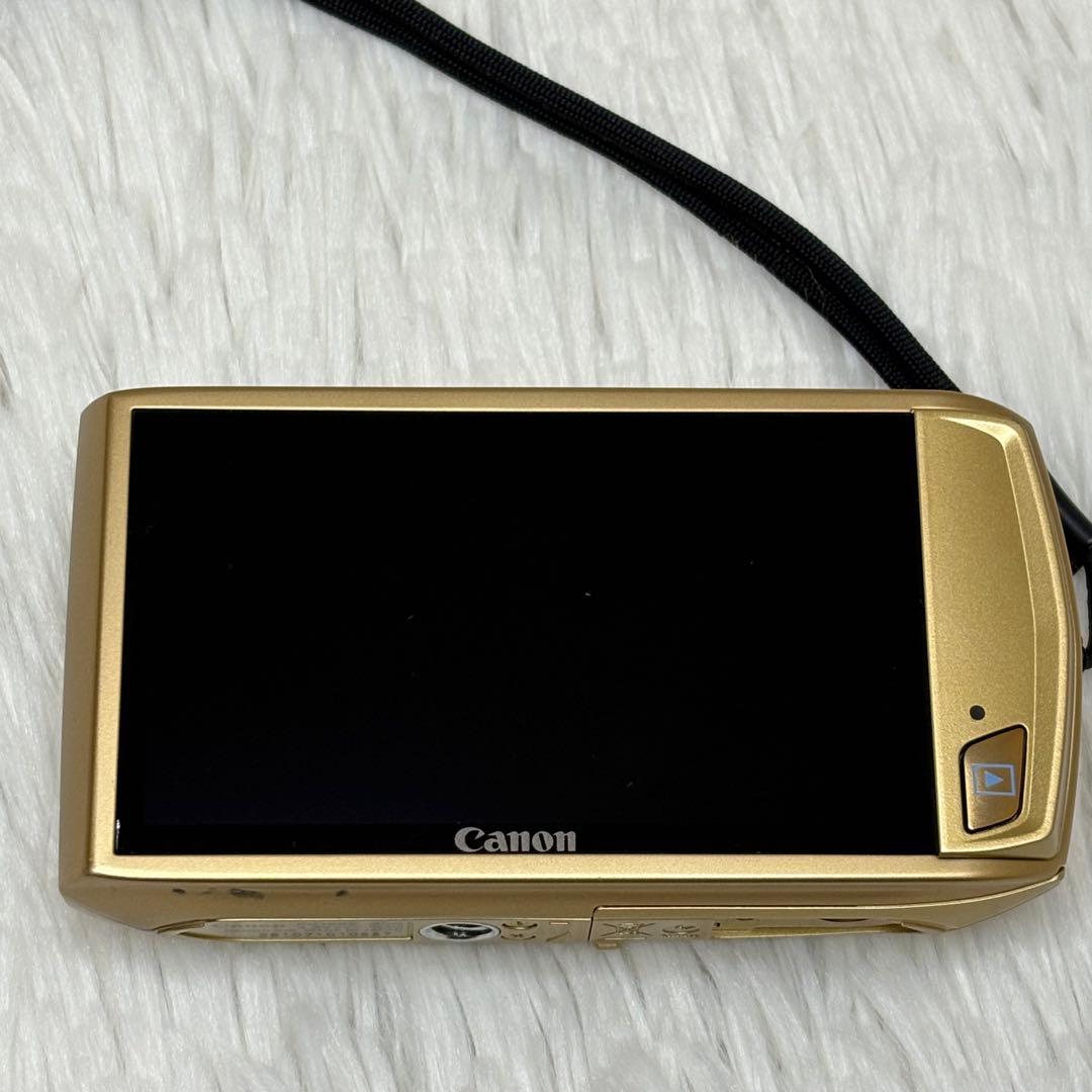 Canon カメラ　IXY 32S PC1682 ゴールド コンデジ　動作品