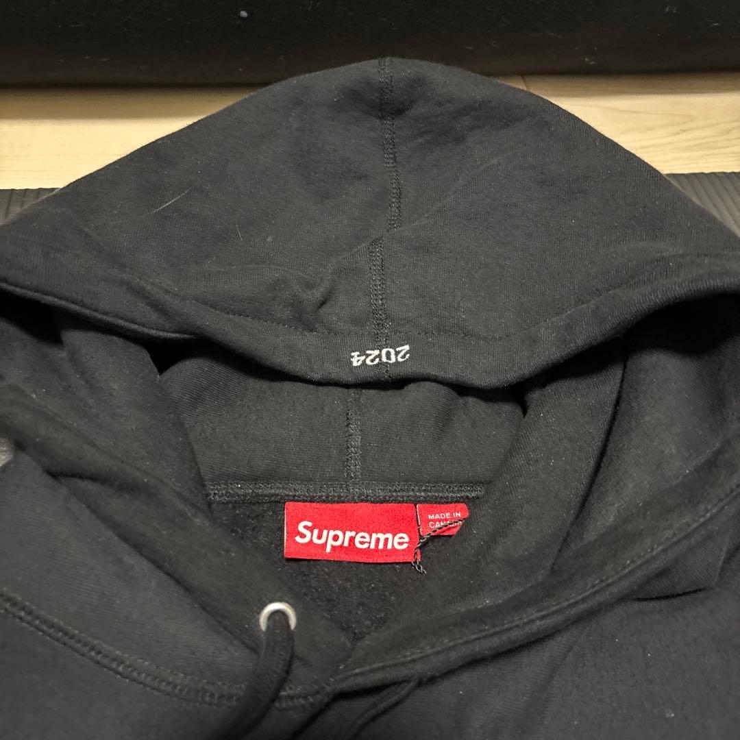 Supreme ブラック フーディ　2024（しゅんさん専用）