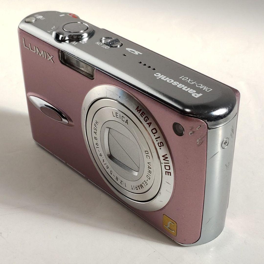 動作確認済み パナソニック LUMIX DMC-FX01 オールドコンデジ
