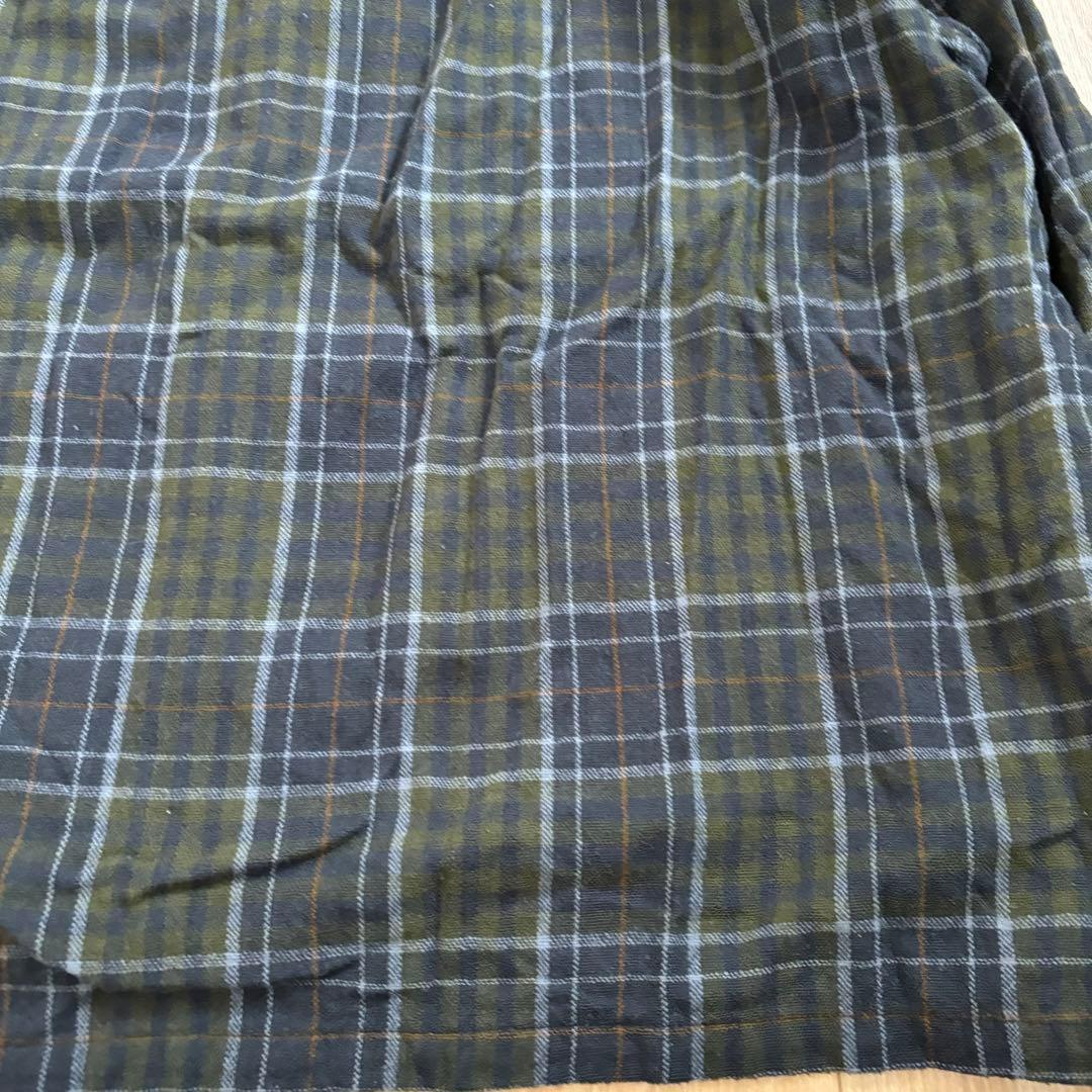 50s 60s SEARS ウール オープンカラー　チェックシャツ