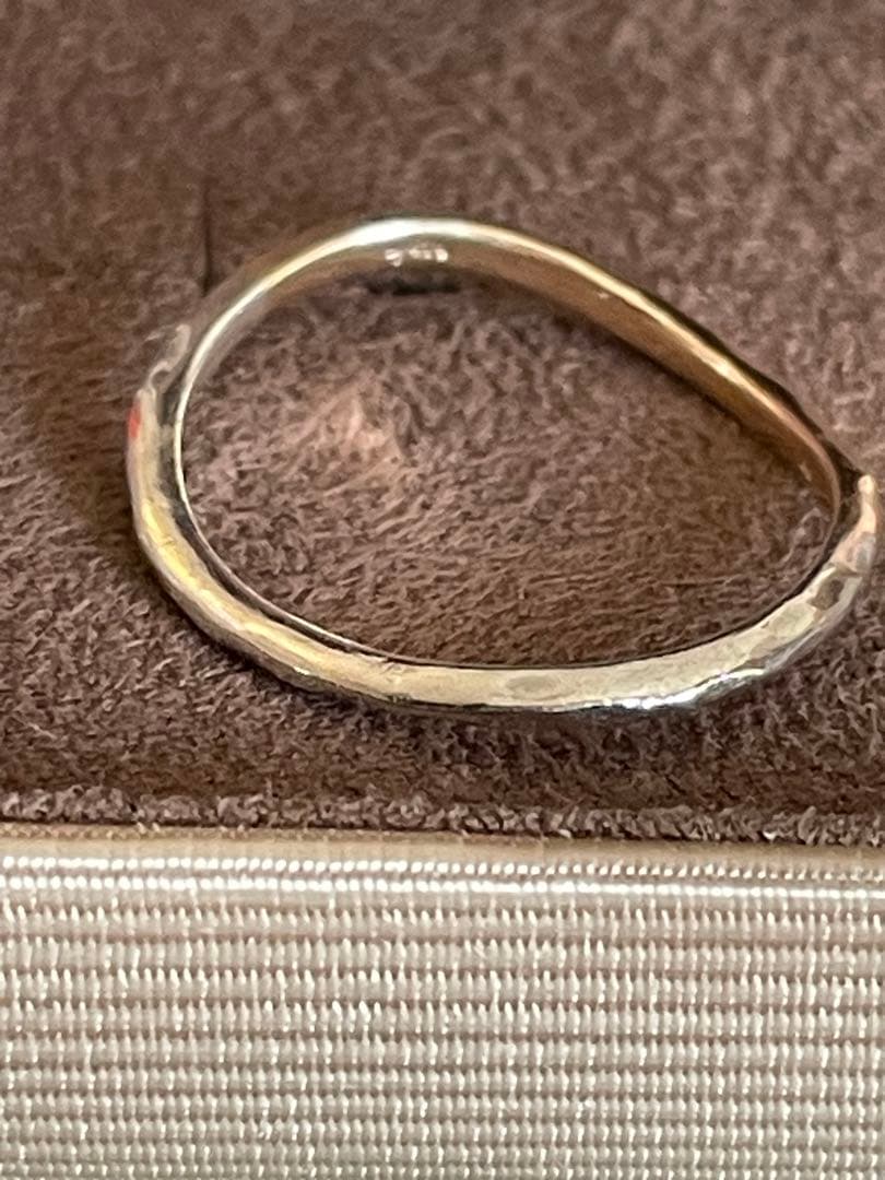 agete K10 SV コンビ 13号 リング