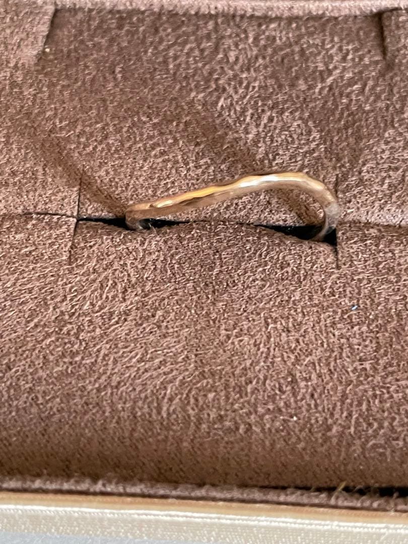 agete K10 SV コンビ 13号 リング