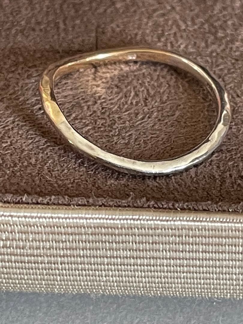 agete K10 SV コンビ 13号 リング