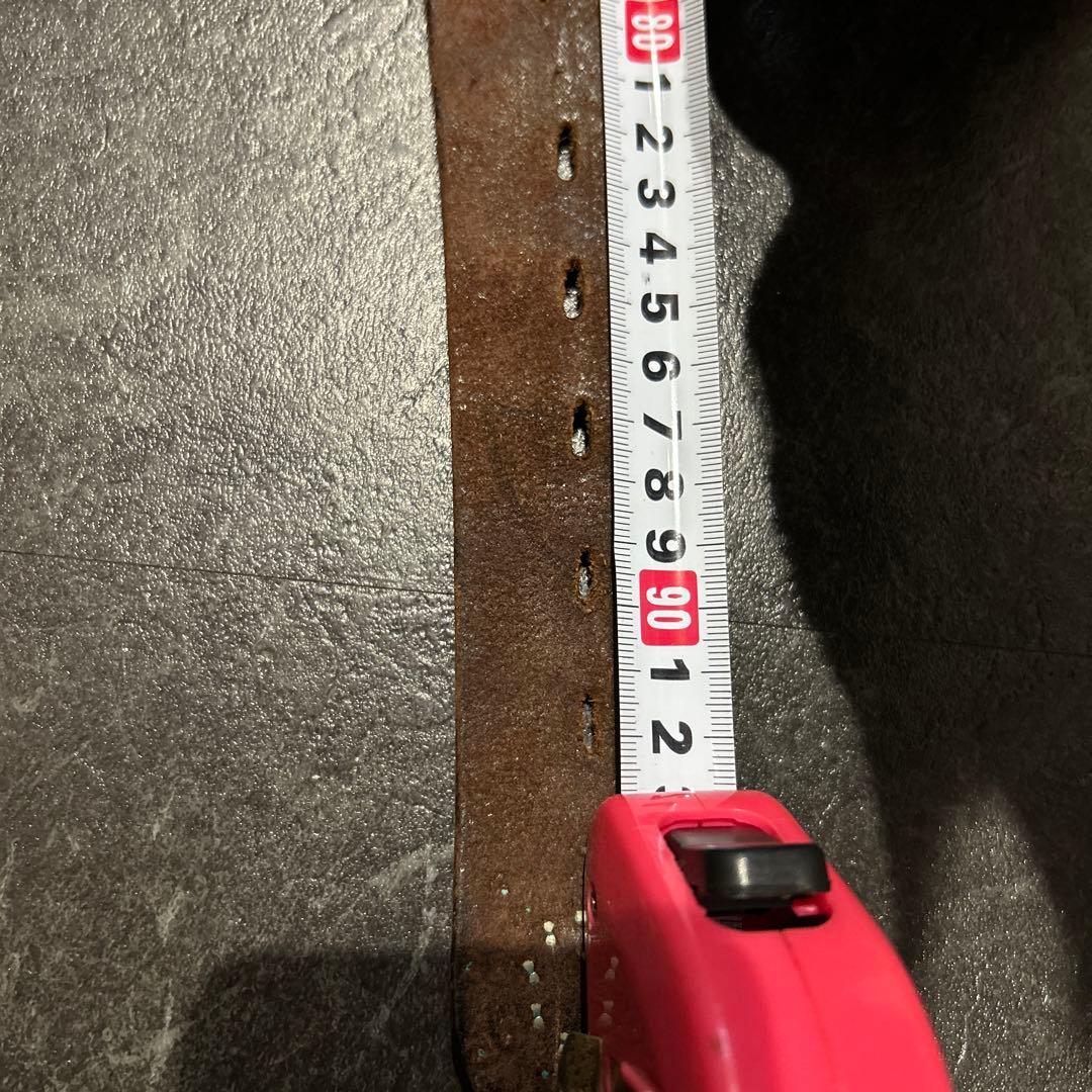 HTC ベルト　endonly エンドオンリー　スタッズベルト　アメカジ　茶芯