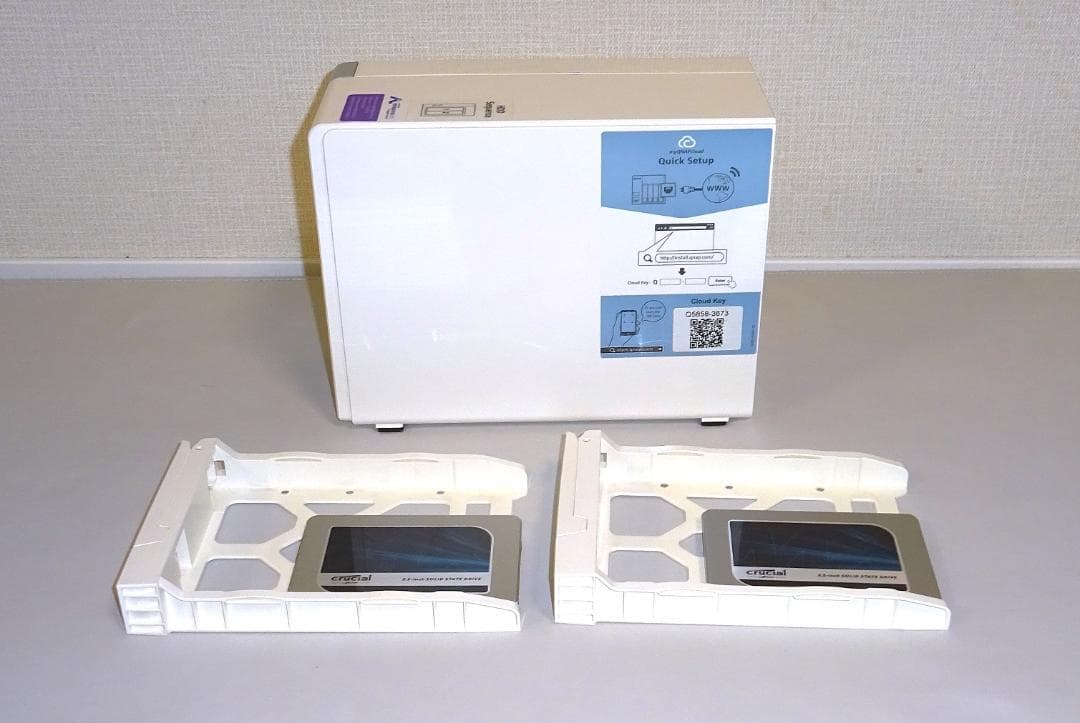 高速高機能！ SSD-4TB NAS QNQP TS-231P SSD使用約１月