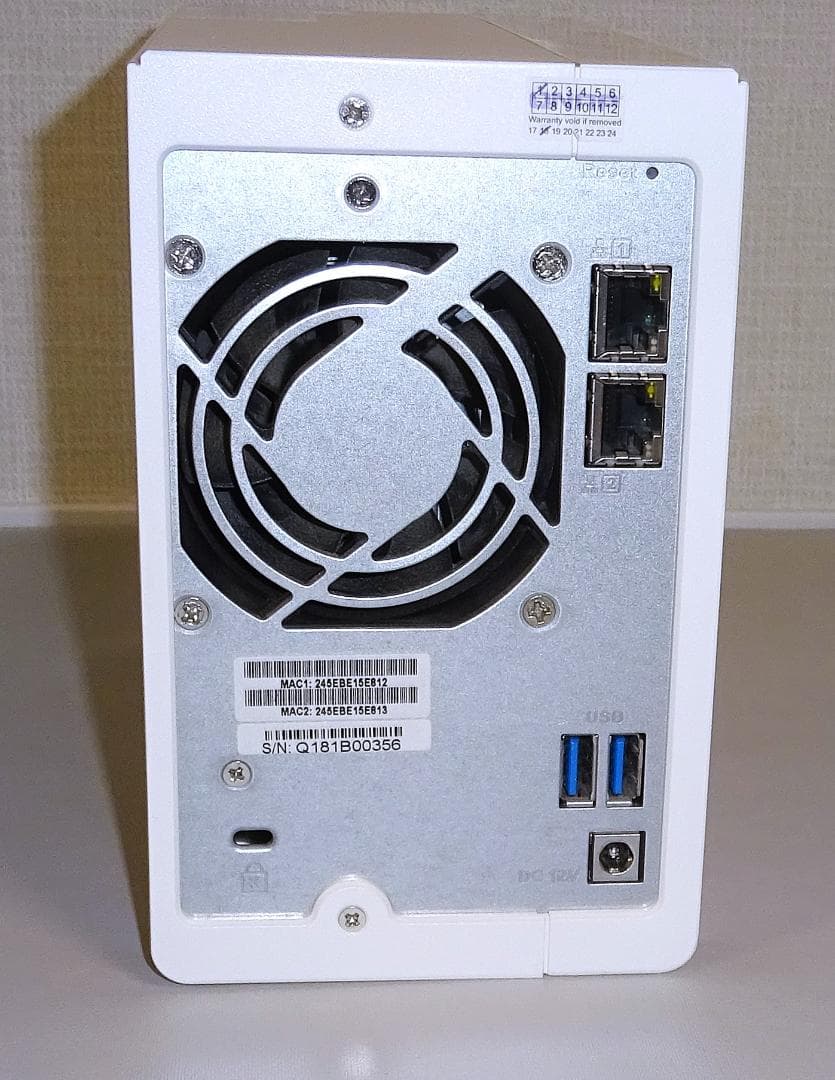 高速高機能！ SSD-4TB NAS QNQP TS-231P SSD使用約１月