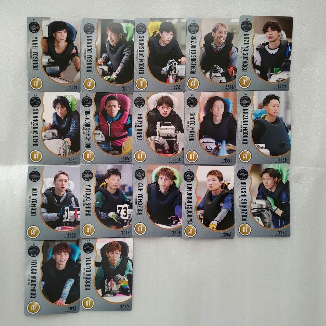 ボートレース 競艇 トレカ コンプセット 峰 毒島 茅原 馬場 池田浩二 西山