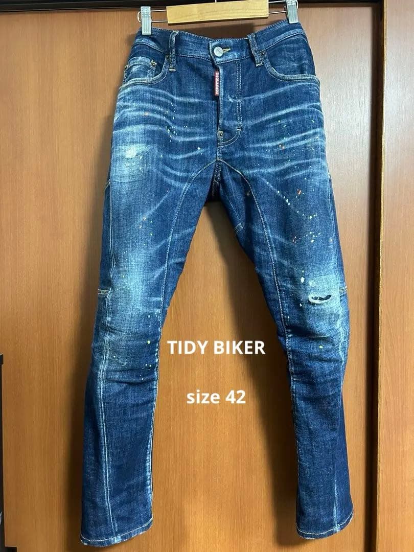 美品 DSQUARED2 TIDY BIKER 42