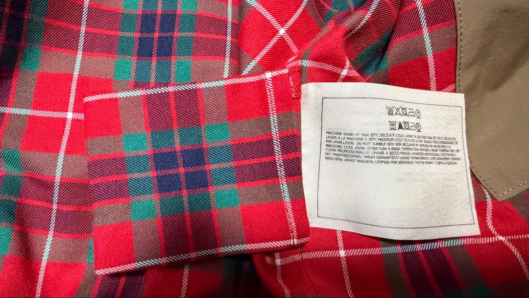 英国製 バラクータ BARACUTA G9 ハリントンジャケット