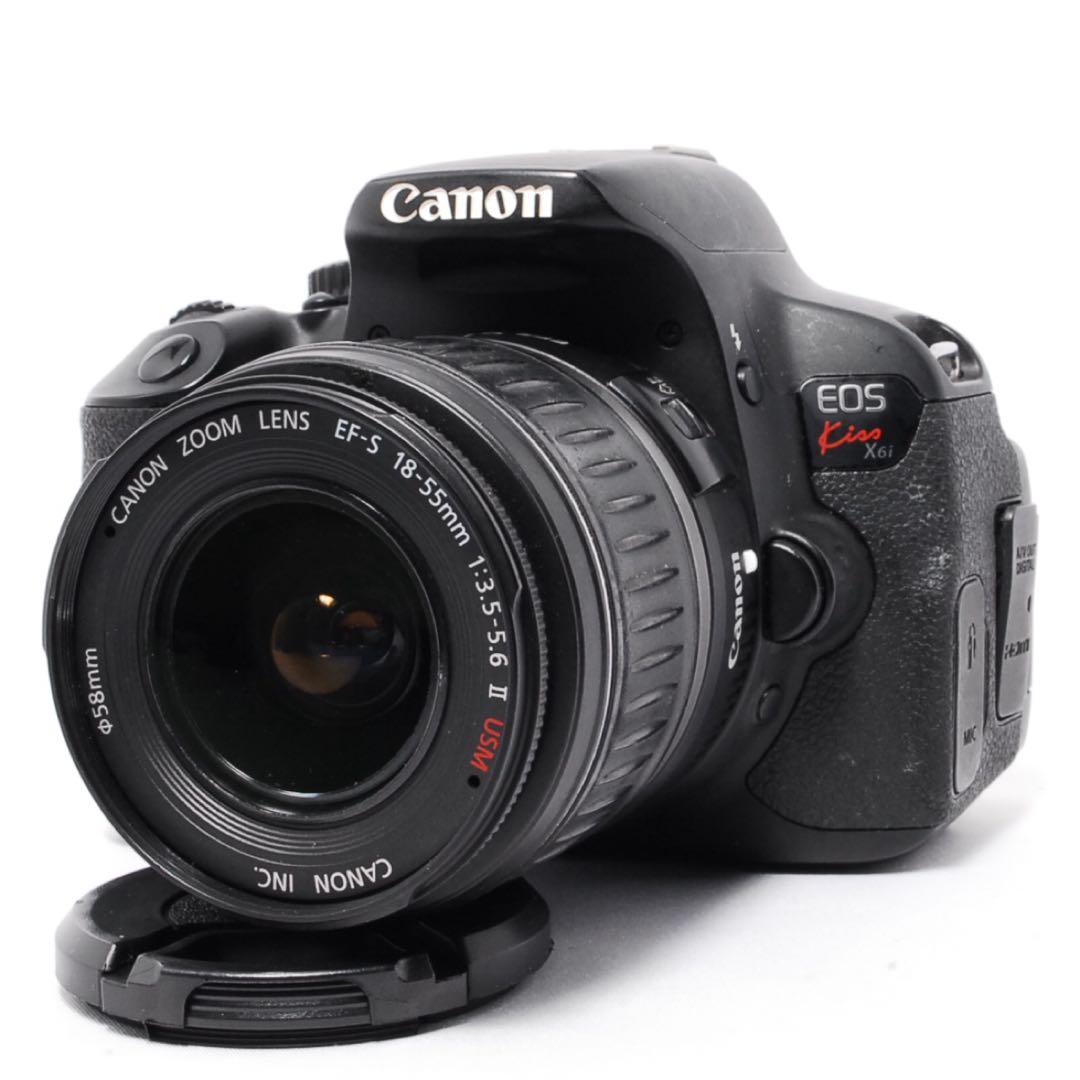 ショット数少なめ◆Canon Kiss X6i◆一眼レフカメラ◆スマホ転送OK◆