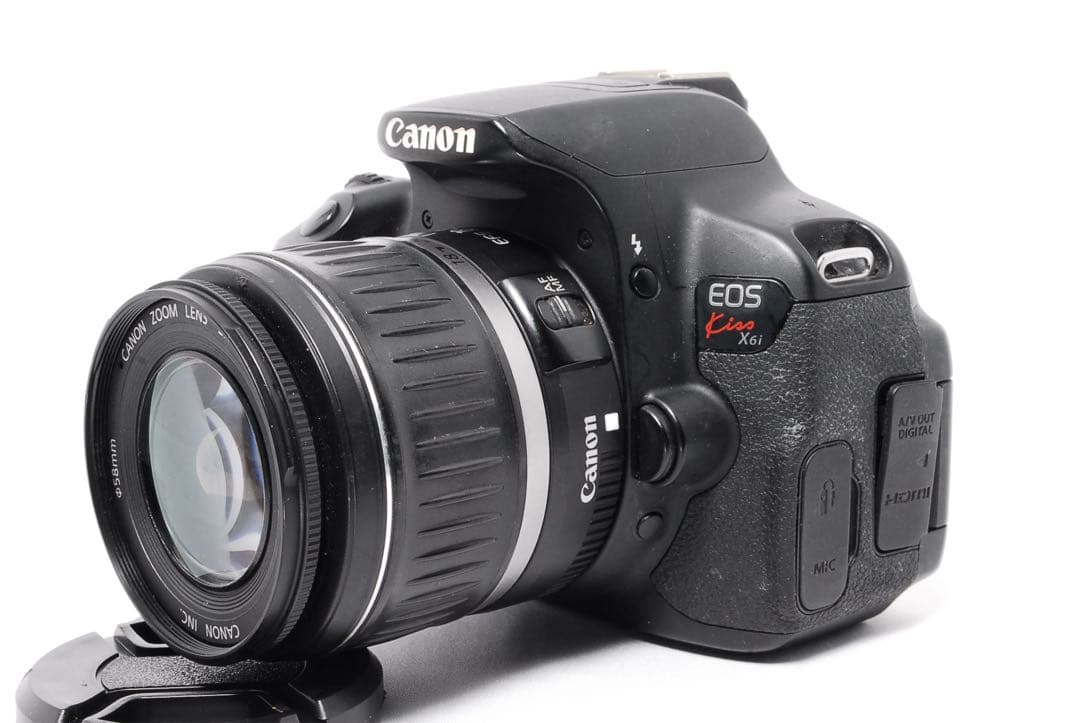 ショット数少なめ◆Canon Kiss X6i◆一眼レフカメラ◆スマホ転送OK◆