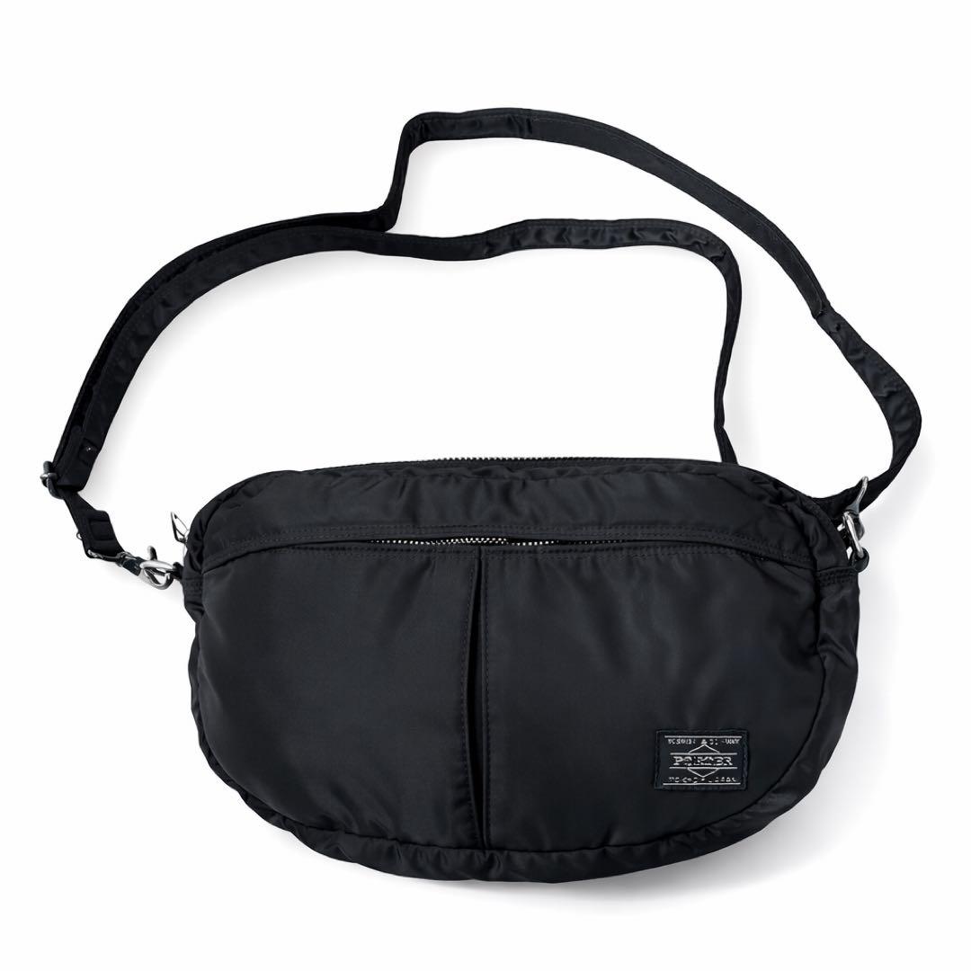 PORTER ポーター タンカー ショルダーバッグ ハーフムーン 黒