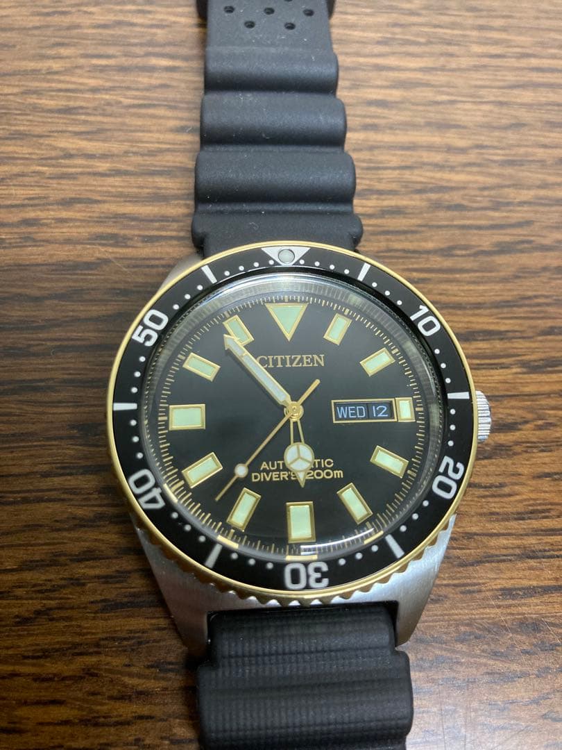 CITIZEN プロマスター　フジツボダイバー　自動巻き　美品　子うさぎ