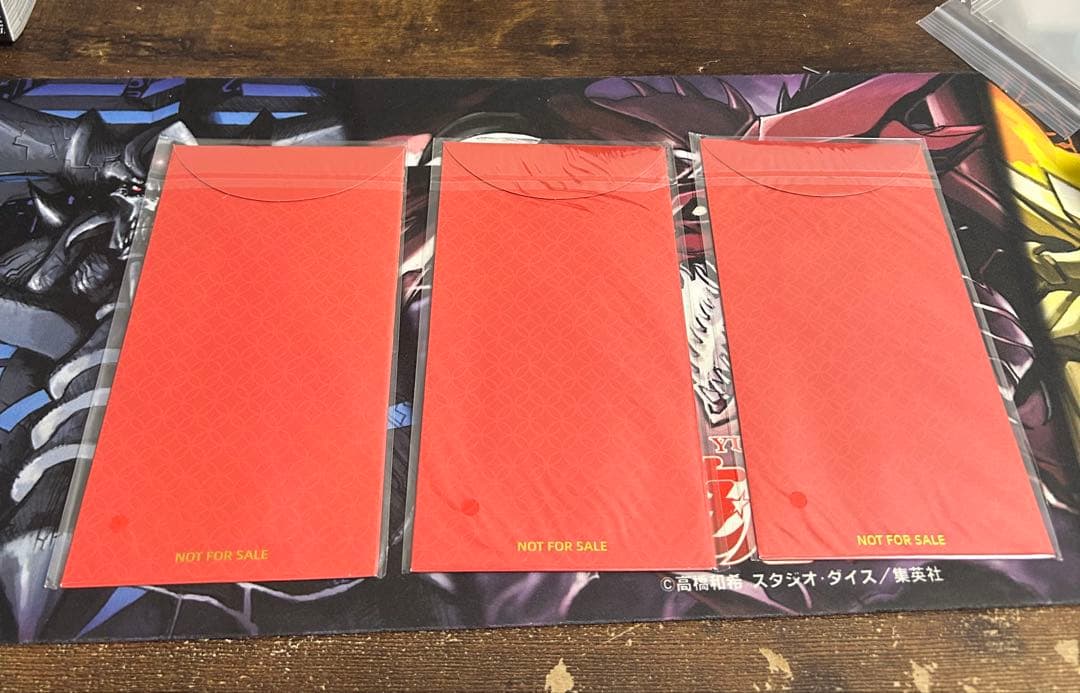 ワンピースカード 中国語版　新春限定　ロロノア・ゾロ　3個セット　未開封