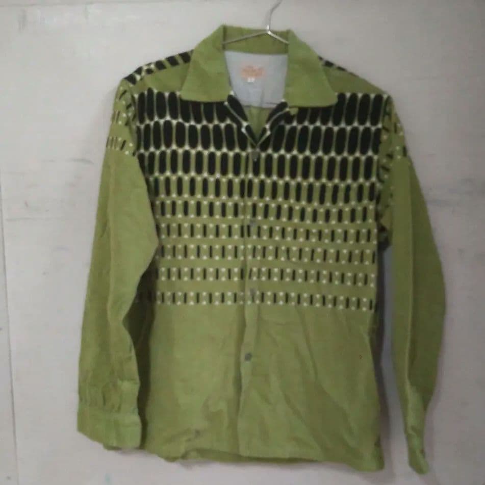 Style Eyes コーデュロイシャツ L 緑