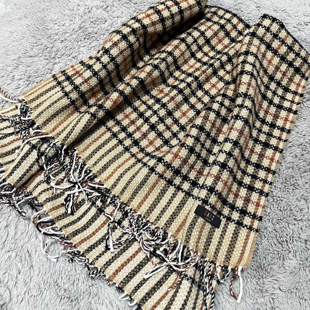 ☆新品DAKS 羽毛肩当て　ウール膝掛け　セット☆