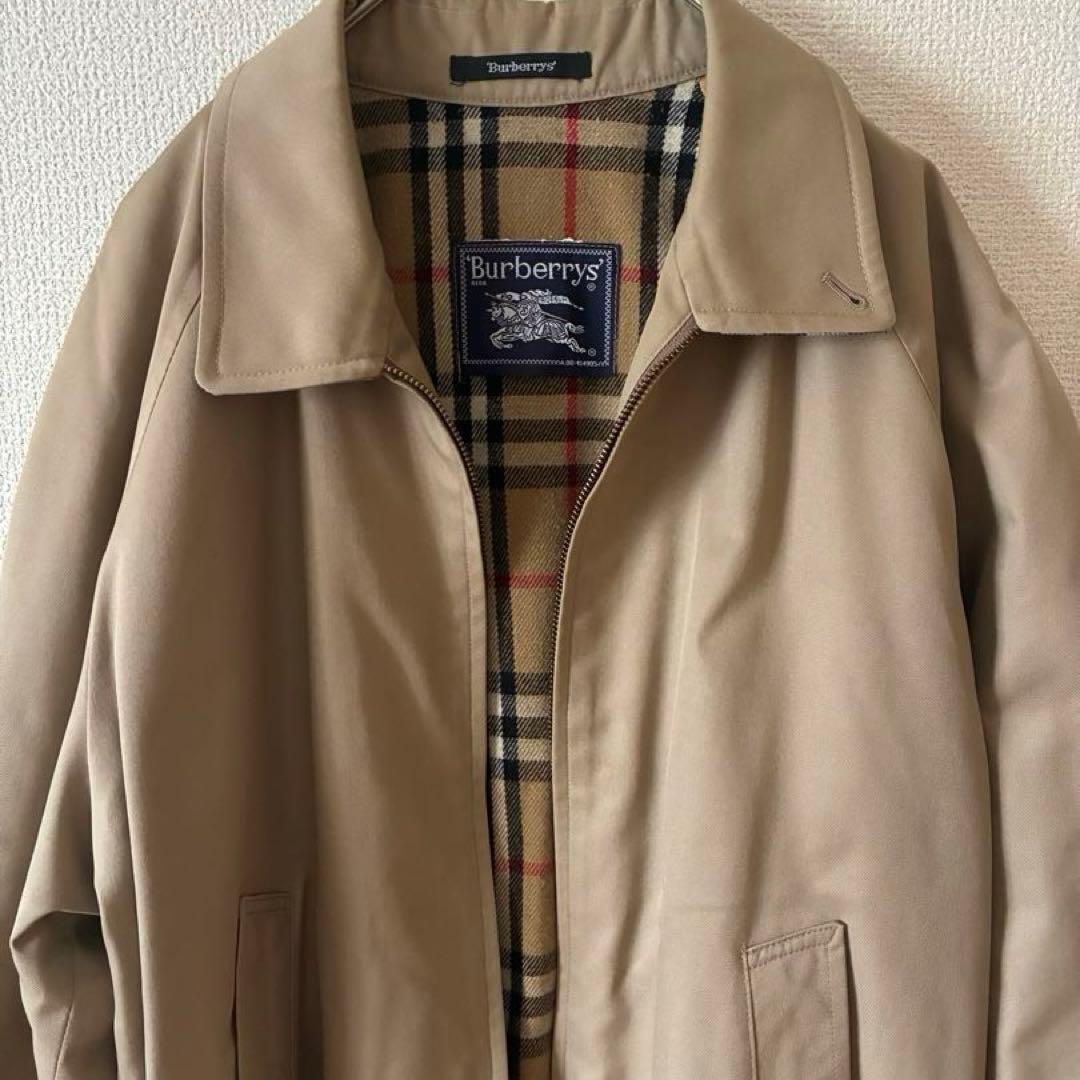 Burberrys’ ジャケット ノバチェック 茶系 ベージュ メンズＭ