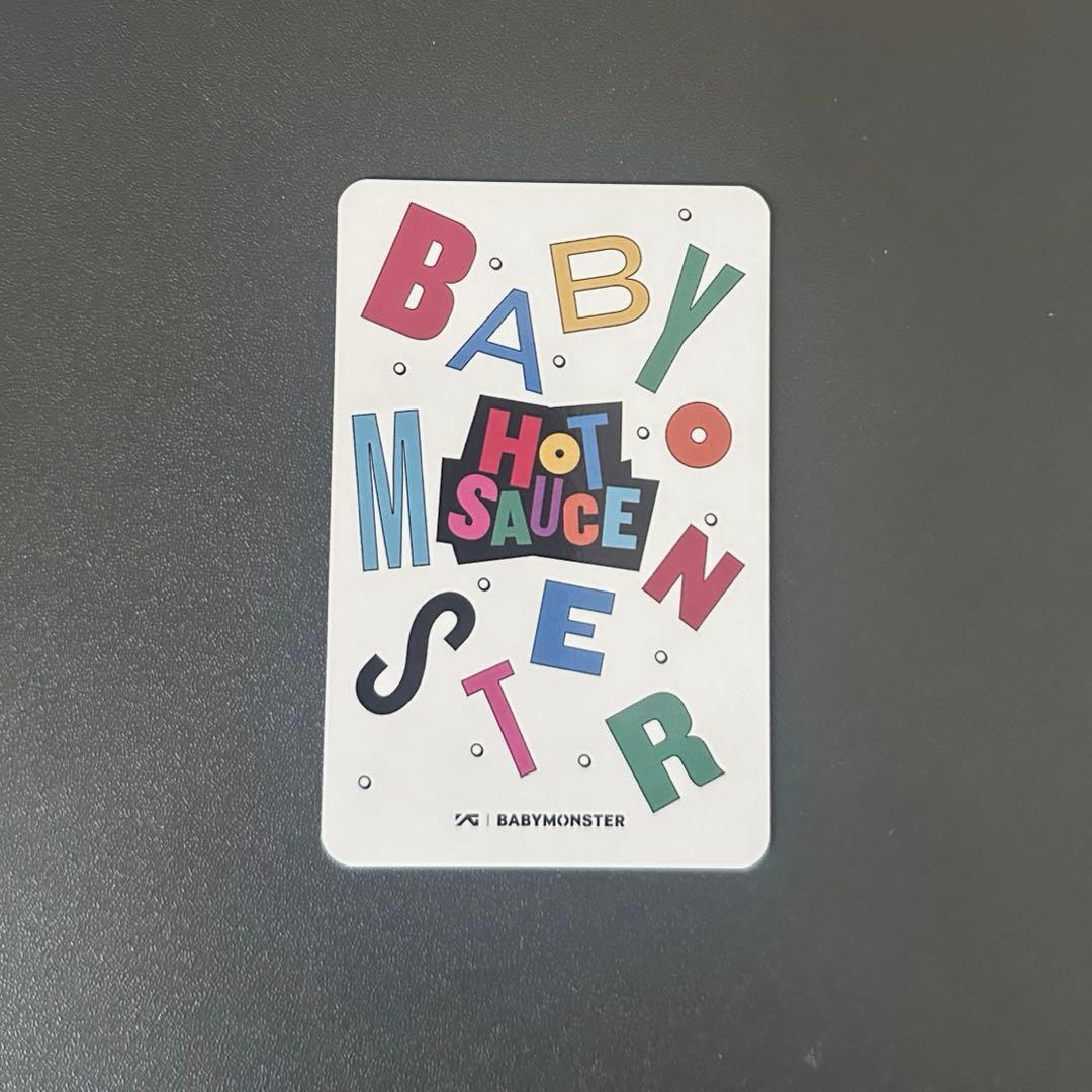 BABYMONSTER HOTSAUCE ルカ サノク 事前収録 トレカ