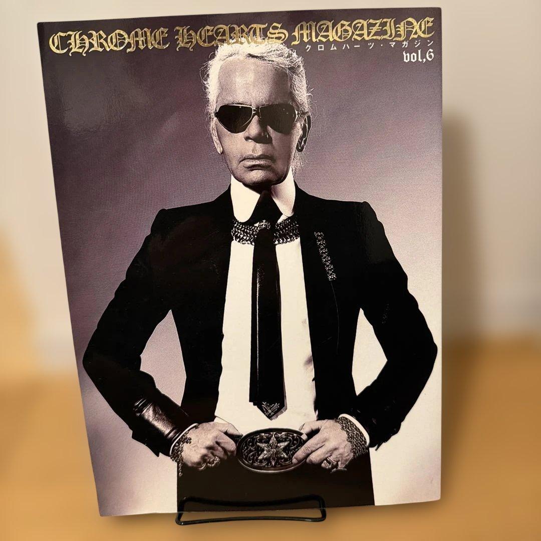クロムハーツ　マガジン Vol,6 カール・ラガーフェルド