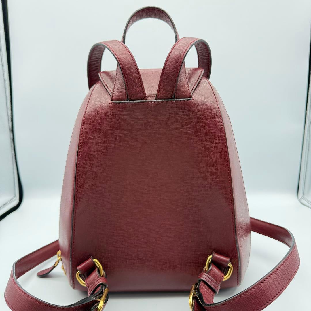 ✨美品✨カルティエ マストライン リュック型 レディース レザー ターンロック