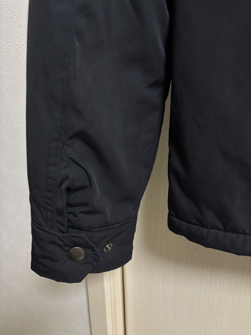 ポロラルフローレン 中綿ブルゾンジャケット ポニー刺繍 フルジップ ブラック S