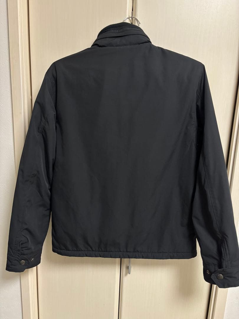 ポロラルフローレン 中綿ブルゾンジャケット ポニー刺繍 フルジップ ブラック S