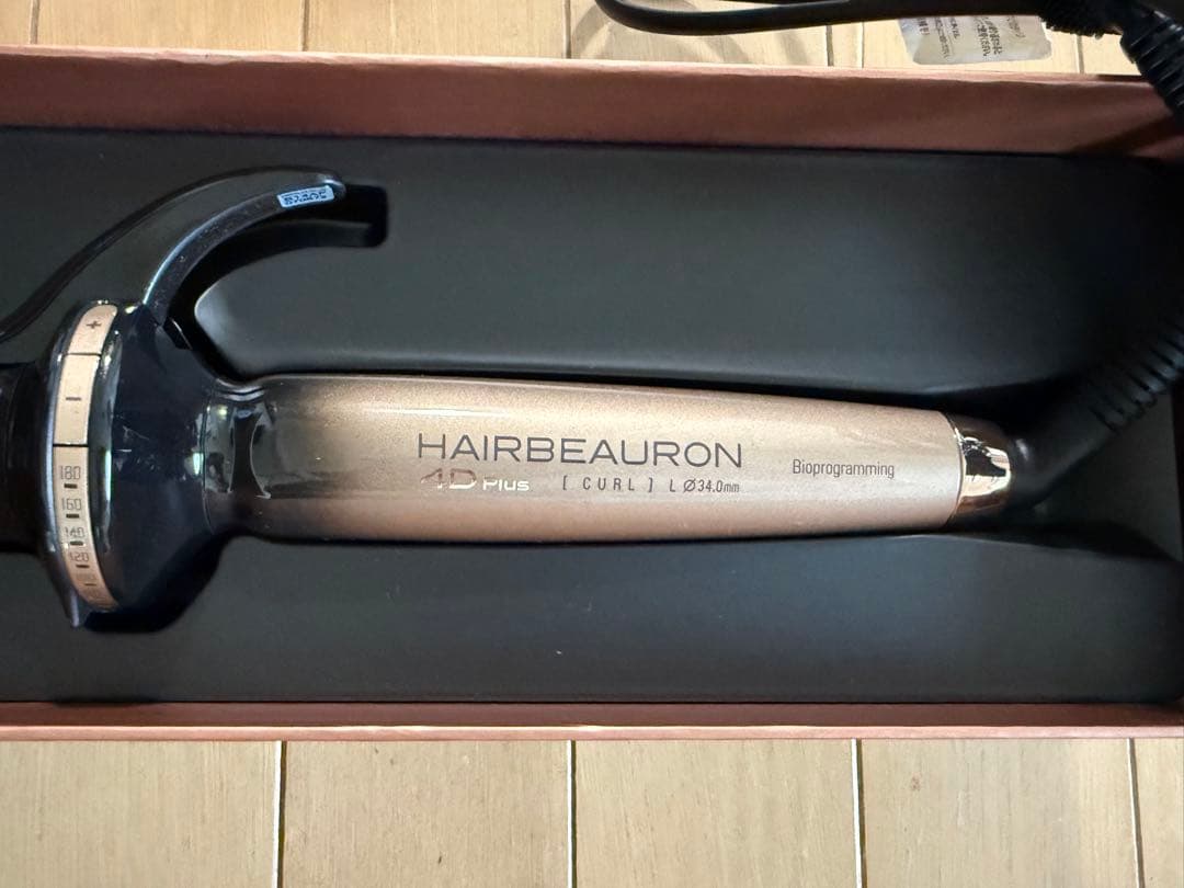 美品HAIRBEAURON 4D Plus Curl Lサイズ ヘアビューロン