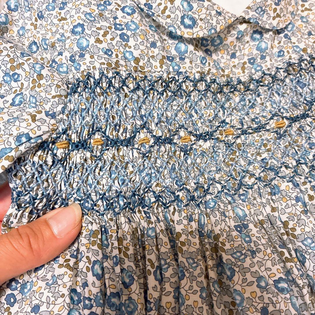 アマイアロンドン　花柄ワンピースとカーディガンセット