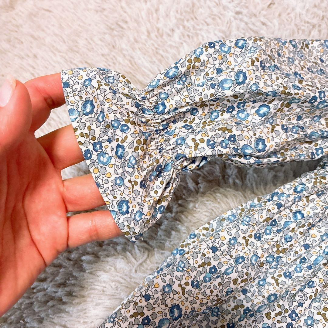 アマイアロンドン　花柄ワンピースとカーディガンセット